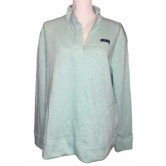 State of Mine. Long Sleeve 1/4 Button Pullover Top - Picture 1 of 6